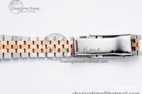 Gray Markers Bracelet Dial 126231 RG 36 DateJust JDF Plated Jubilee 904L RG Steel Roman V2 SS on 1218